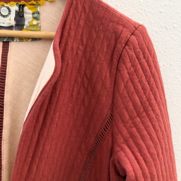 AKEMI + KIN By Anthroplogie Quilted Jacket Small Size - Picture 6 of 11